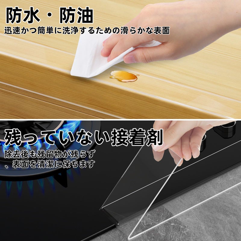 COUMENO Clear Edge Protector Safe Corner Protector  Anti-Sharp Edge Protector  for Furniture  Drawers  Tables  Cabinets1.57inX16.4FT - Image 5